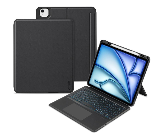 TECH-PROTECT SmartCase Magnetic Pen + Keyboard do iPad Air 13" Black 5906302308675 - 1274645 - zdjęcie